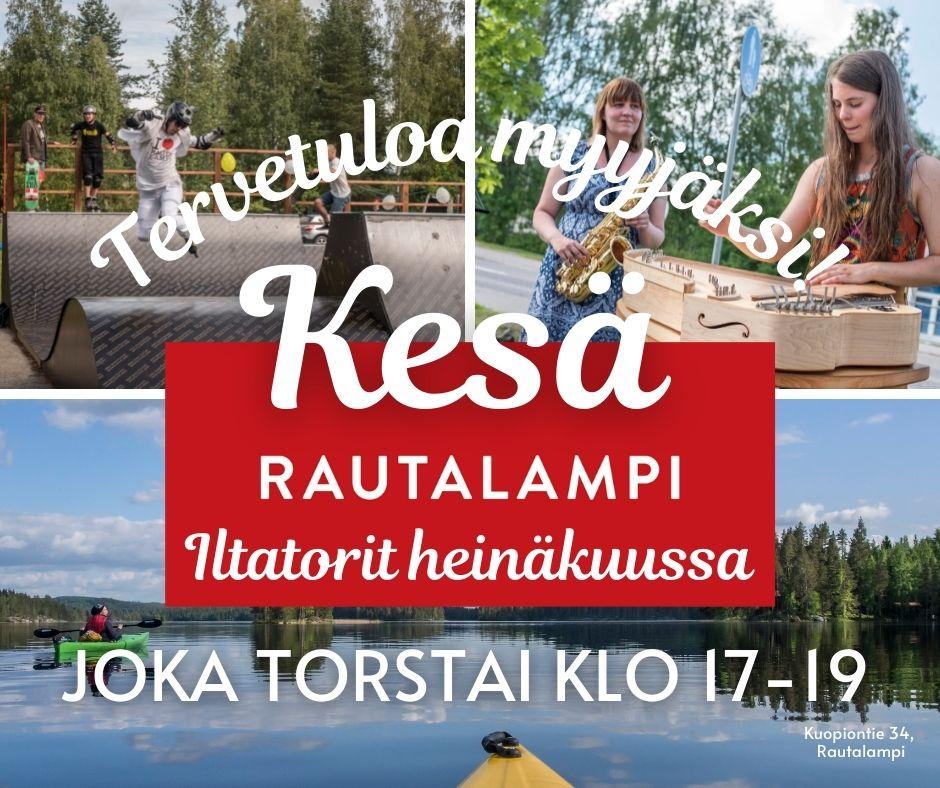 Rautalammin iltatori, tervetuloa myyjäksi