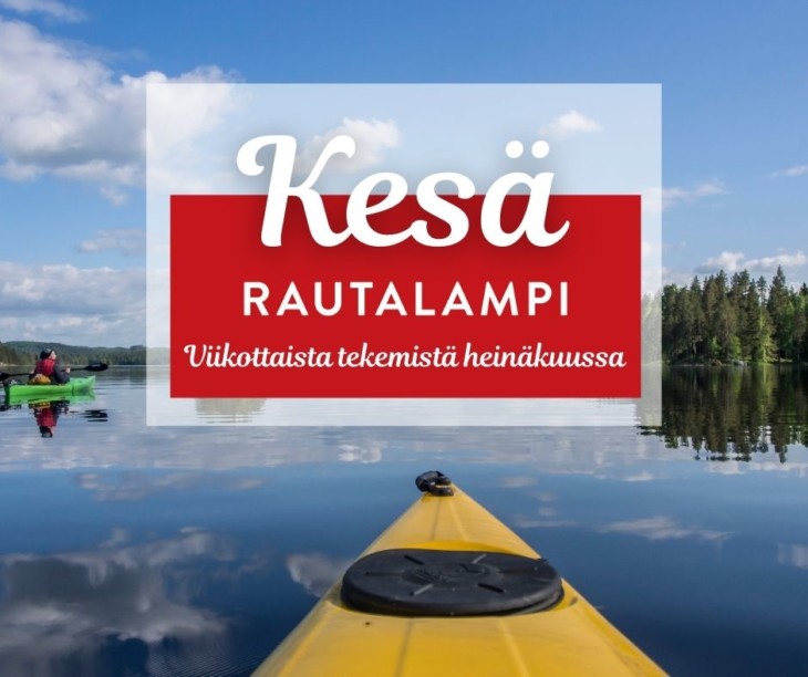 Viikottaista kesätekemistä heinäkuussa 2021