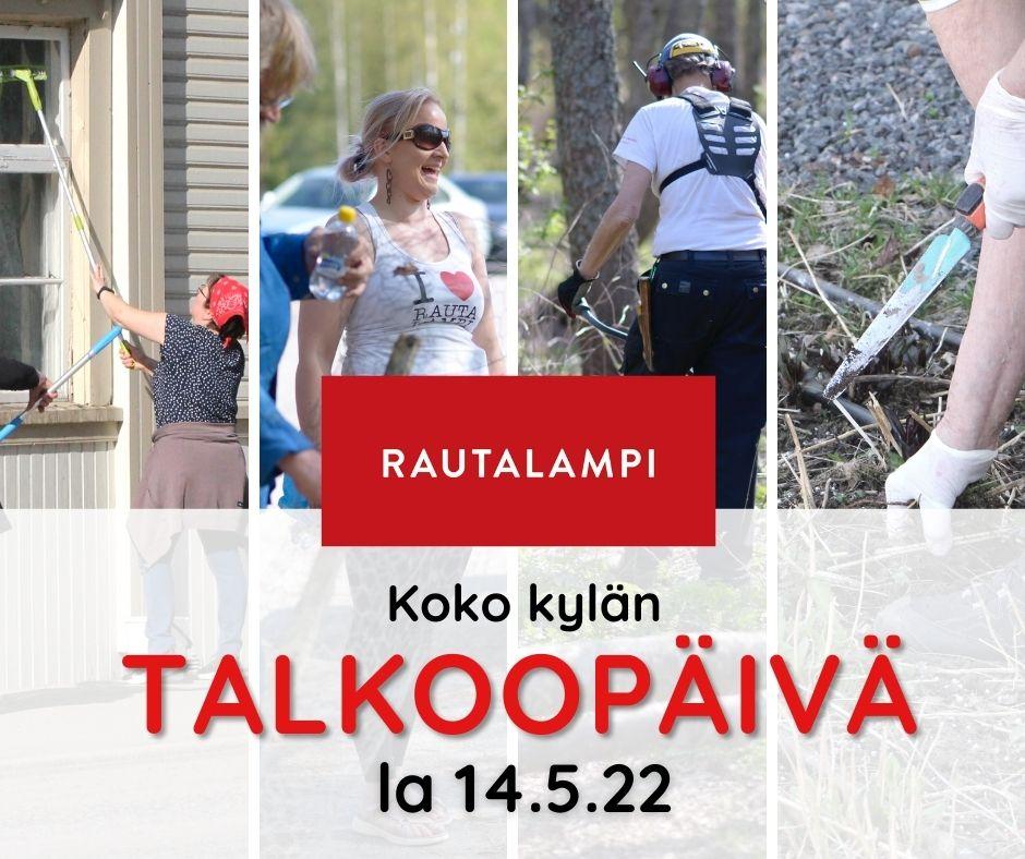 Koko kylän talkoopäivä 14.5.2022